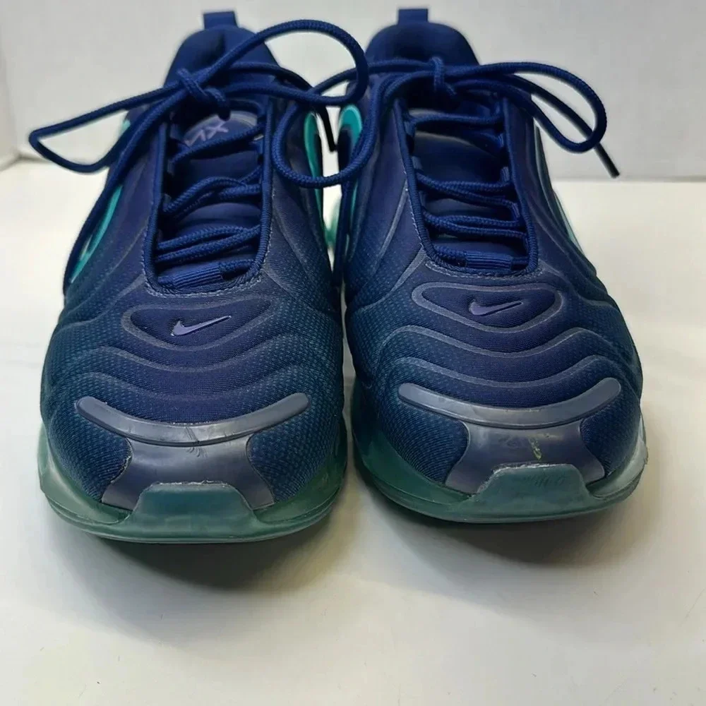 Nike Men’s Air Max 720 Nightshade Blue Teal Sneakers Tennis Shoes Size 8.5